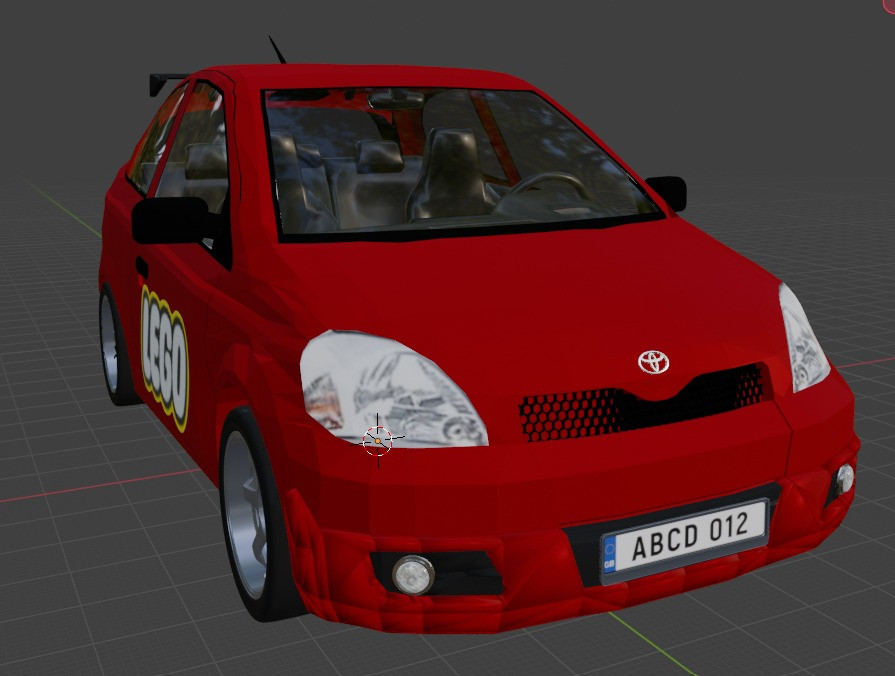 Yaris 2003, 3 doors lego version